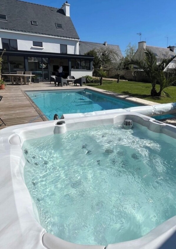 Außenpool, beheizter Pool