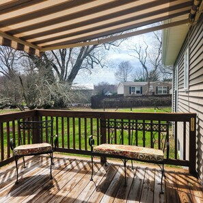 Enceinte de l’hébergement