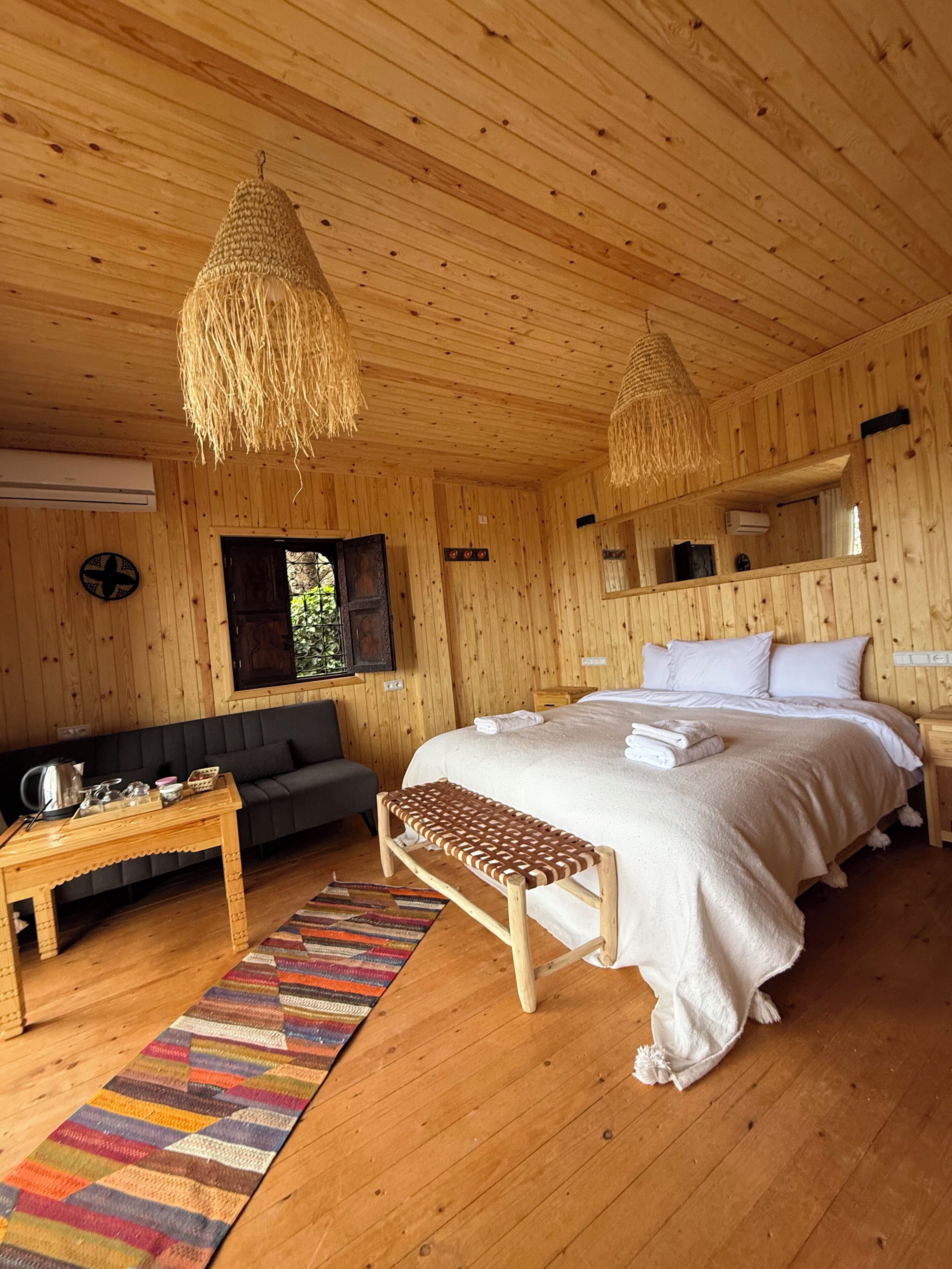 Bungalow – deluxe | Oppholdsområde