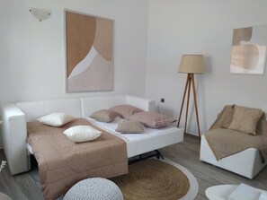2 chambres, fer et planche à repasser, Wi-Fi, draps fournis