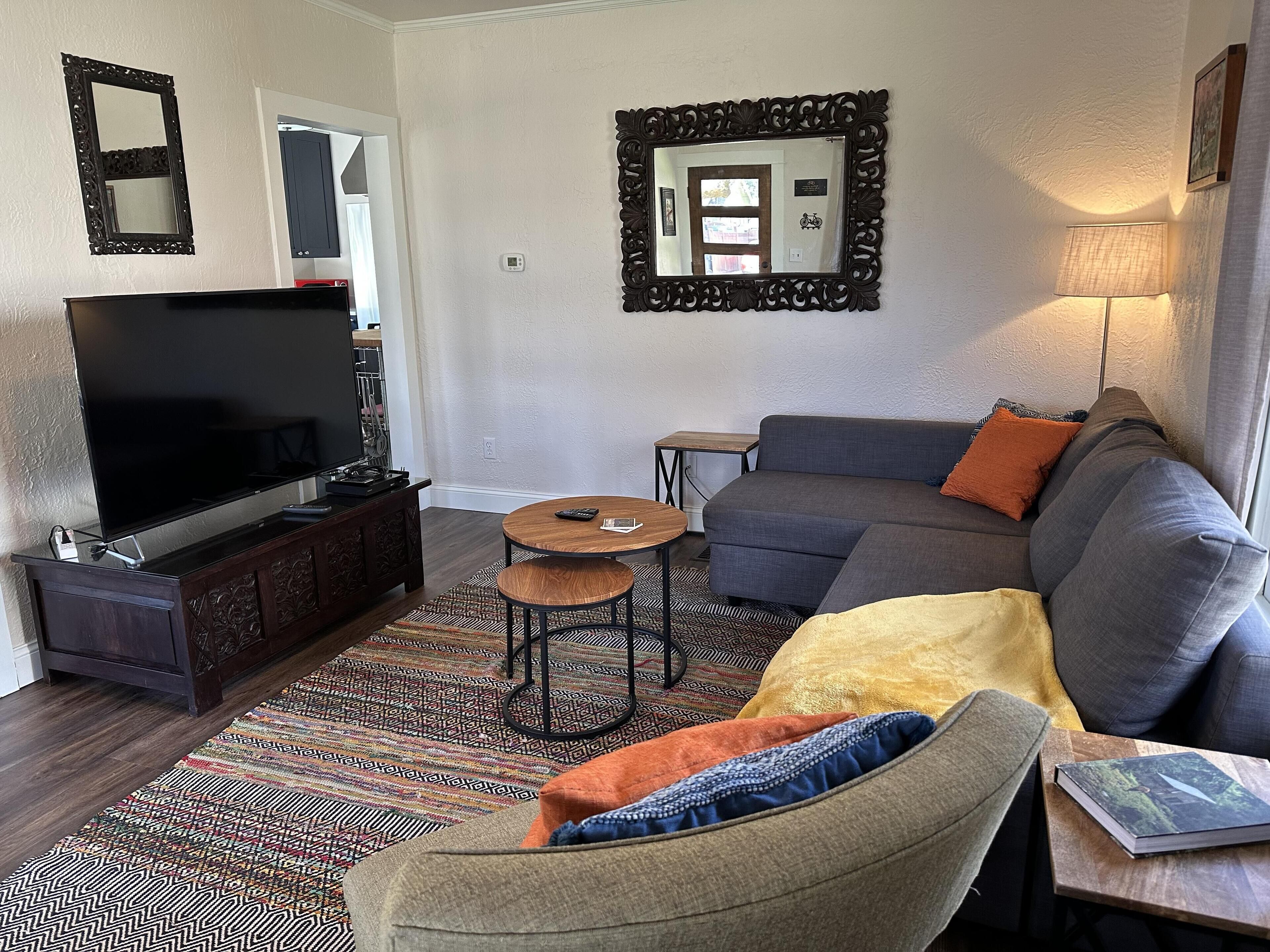 Smart TV, books, music library