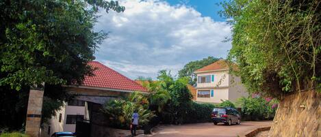 Fassade der Unterkunft