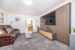 Smart-tv en een kantoor