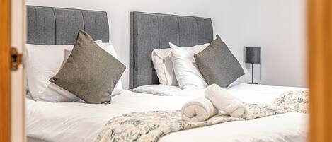 2 soverom, strykejern/-brett, wi-fi (inkludert) og sengetøy