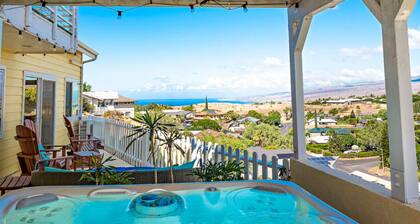 Beautiful home with incredible views, large deck & yard, pool, private hot tub