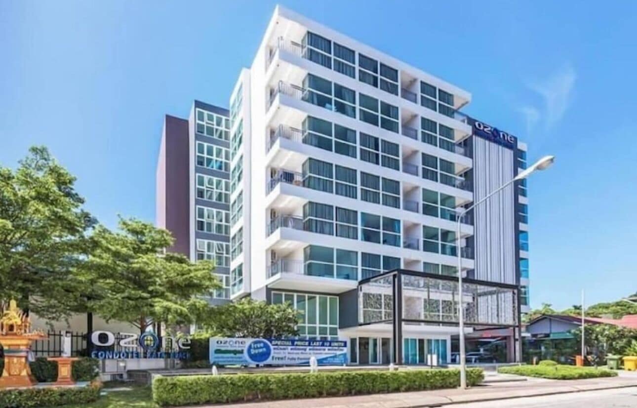 Façade de l’hébergement