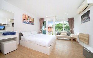 Double Room, Garden View | In-room safe, desk, laptop workspace, blackout curtains - Kata Ozone (Karon)