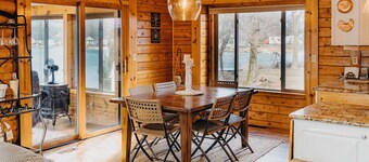 Lakefront Getaway w/ Fire Pit in Akron