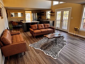 TV connectée, cheminée