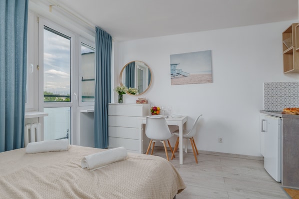 1 bedroom, iron/ironing board, free WiFi, bed sheets