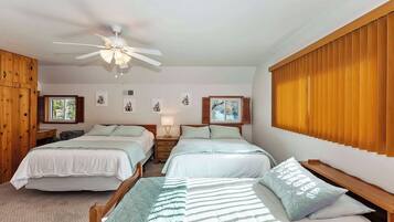 3 habitaciones, decoración personalizada y muebles diferentes