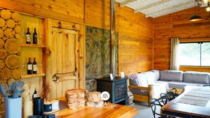 Cabana Framboesa \- Fruta Fina \- Urubici | Living area