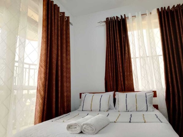 1 Schlafzimmer, Schreibtisch, Bügeleisen/Bügelbrett, WLAN