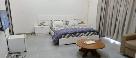 1 soveværelse, strygejern/strygebræt, gratis Wi-Fi, sengetøj