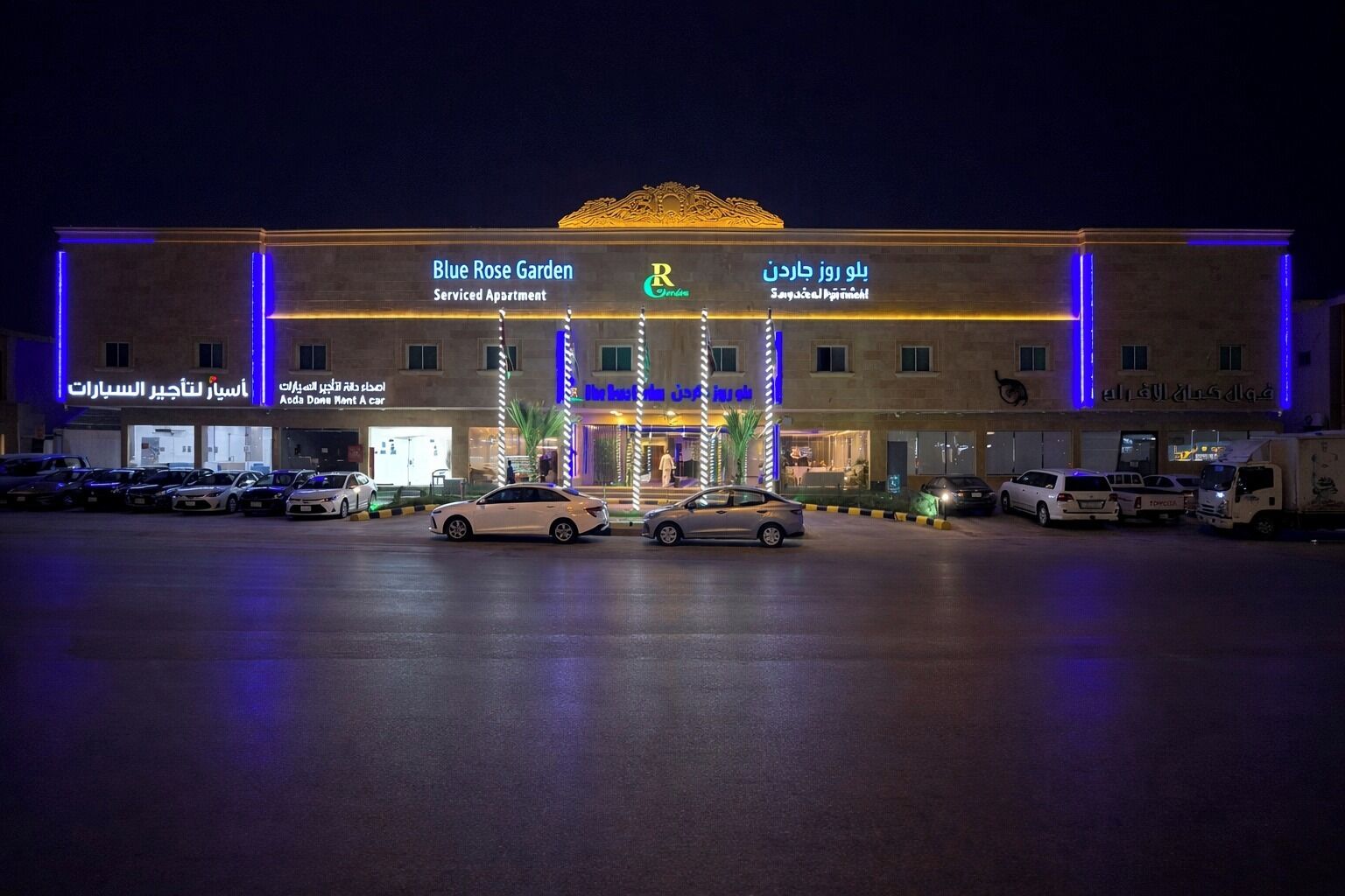 المنشأة من الخارج