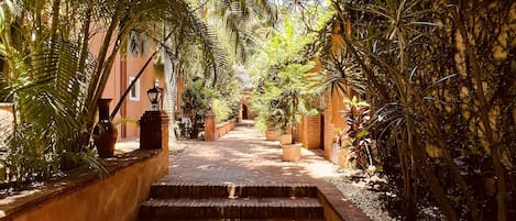 Studio Confort, patio, vue jardin | Terrasse/Patio