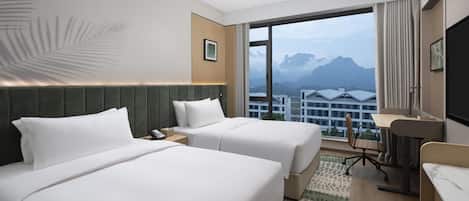 Room, 2 Single Beds, Mountain View
