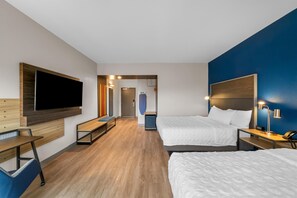 Room, 2 Queen Beds | Iron/ironing board, free WiFi