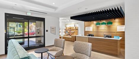 Lobby sitting area