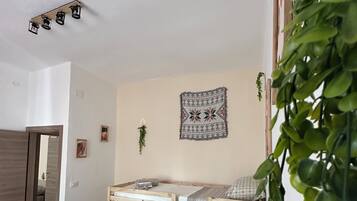 2 bedrooms, desk, soundproofing, iron/ironing board