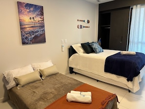 1 Schlafzimmer, Schreibtisch, Bügeleisen/Bügelbrett, WLAN