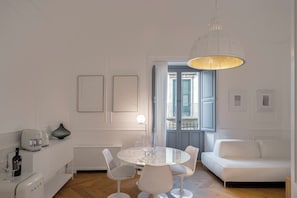 Suite, City View | Living area - Palazzo Palmeri Rooms (Noto)
