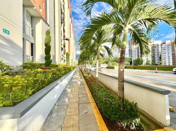 Enceinte de l’hébergement