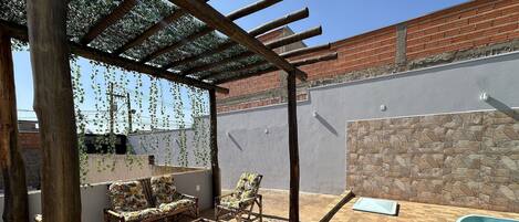 Habitación cuádruple Premium | Terraza o patio