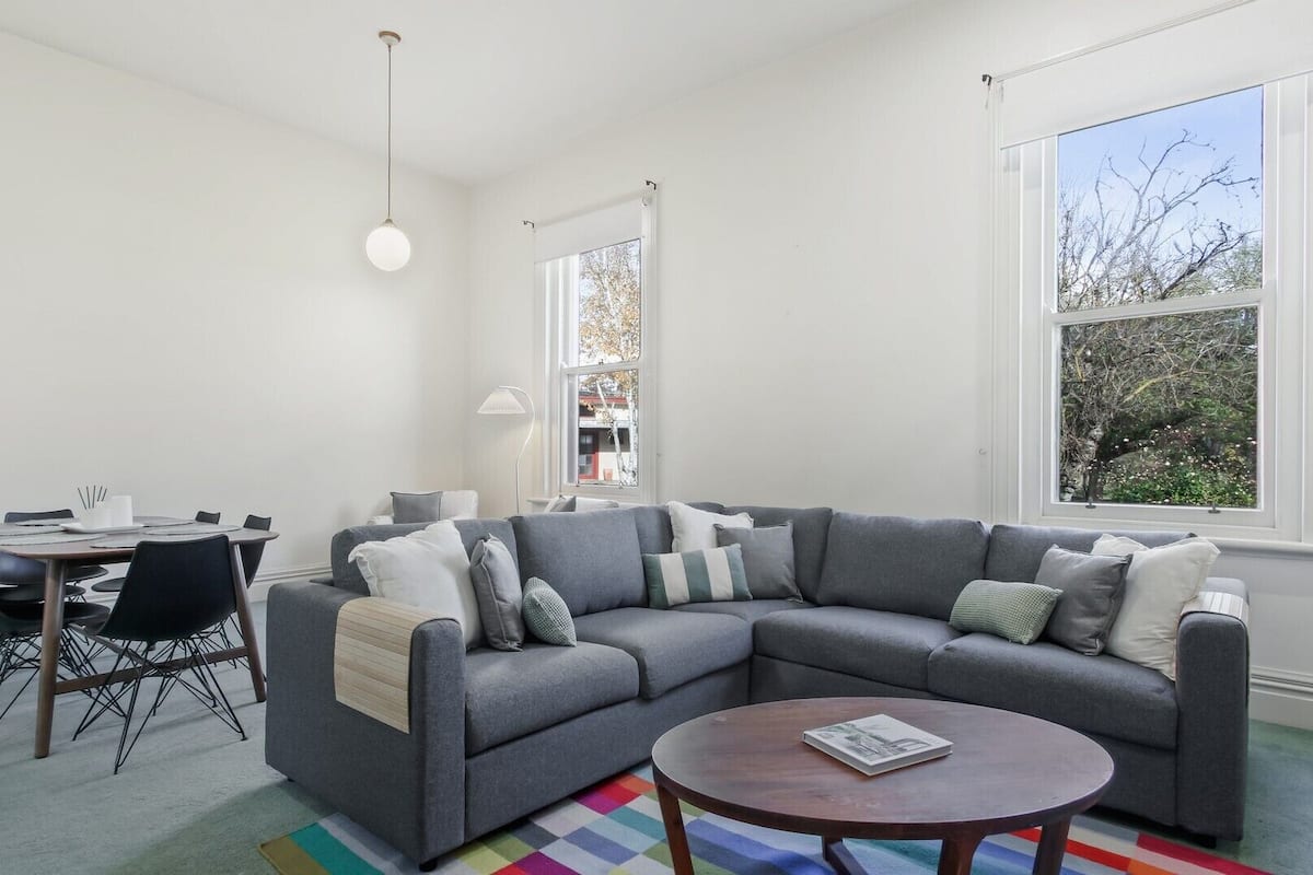House, 3 Bedrooms | Living area | 45-inch flat-screen TV with digital channels