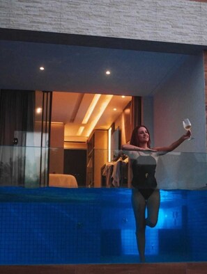 Exclusive Suite, Lanai, Courtyard View | 1 bedroom, free WiFi - Pousada Exclusive (Florianopolis)