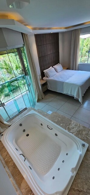 Deluxe Apartment, Garden View | 1 bedroom, free WiFi - Pousada Exclusive (Florianopolis)
