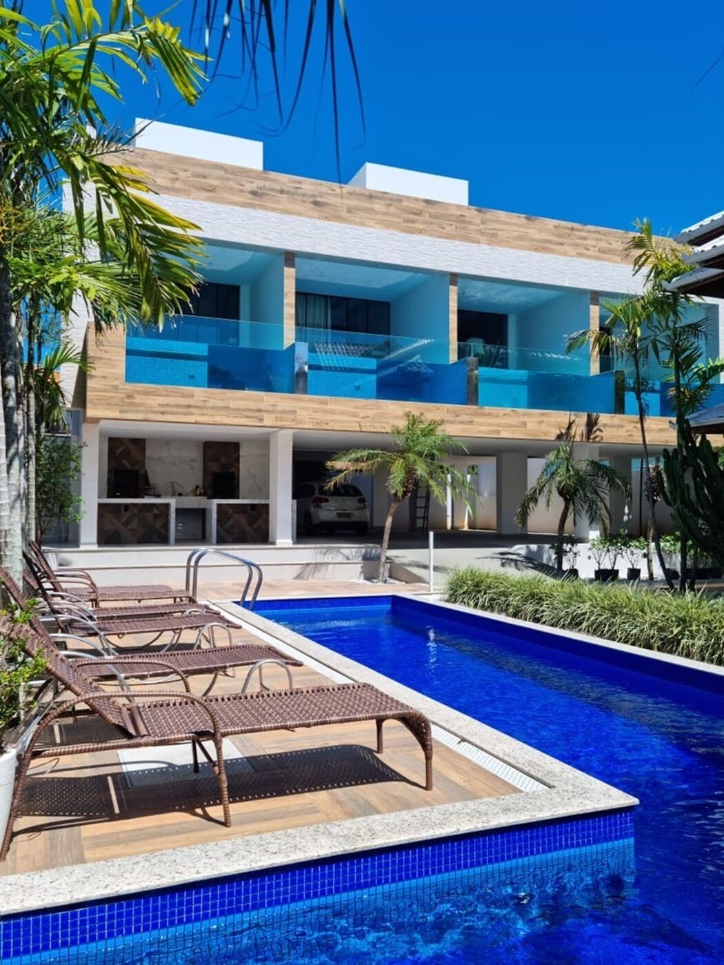 Overnatningsstedets facade