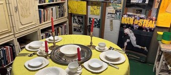 Charming baseball themed 2-story building with cable TV, wi-fi & stereo system.