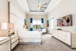 6 bedrooms, iron/ironing board, free WiFi, bed sheets