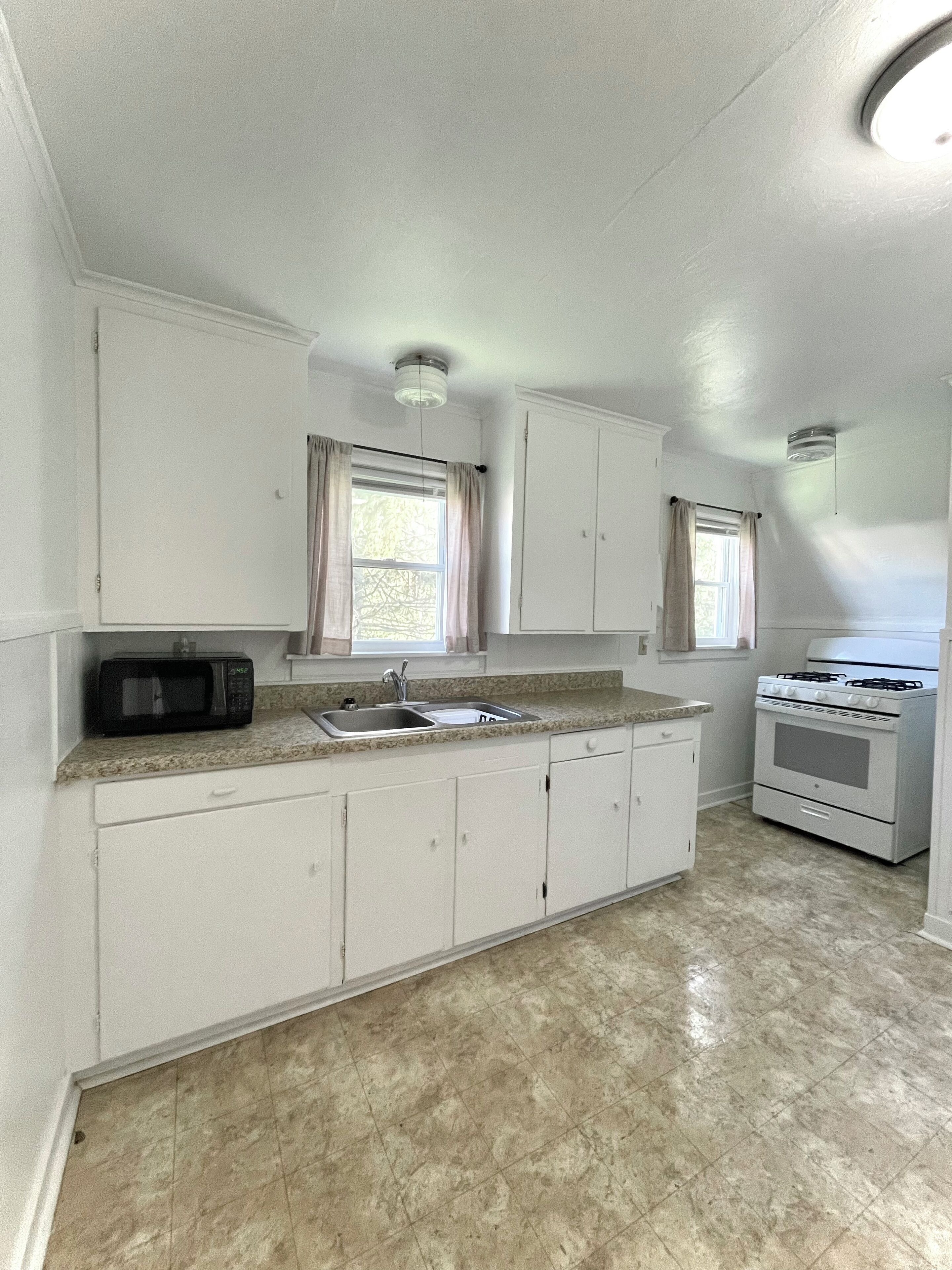 Microwave, oven, stovetop