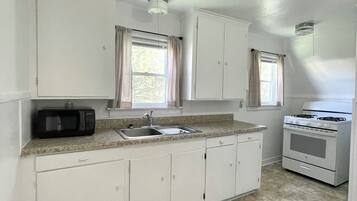 Microwave, oven, stovetop