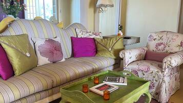 Smart TV, fireplace, computer monitors