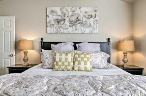 4 chambres, fer et planche à repasser, Wi-Fi, draps fournis