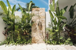 Deluxe Villa, Private Pool, Pool View | Bathroom shower