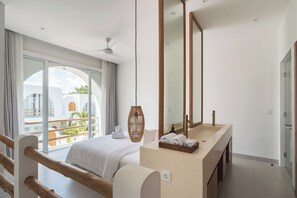 Deluxe Villa, Private Pool, Pool View | 1 bedroom, premium bedding, in-room safe, iron/ironing board