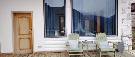 Standard Double Room, Mountain View | Terrace/patio