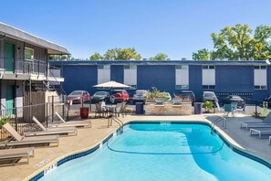 Pool - Blueground | Cherrywood, pool & w/d, nr park (Austin)