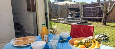 Opções para refeição ao ar livre