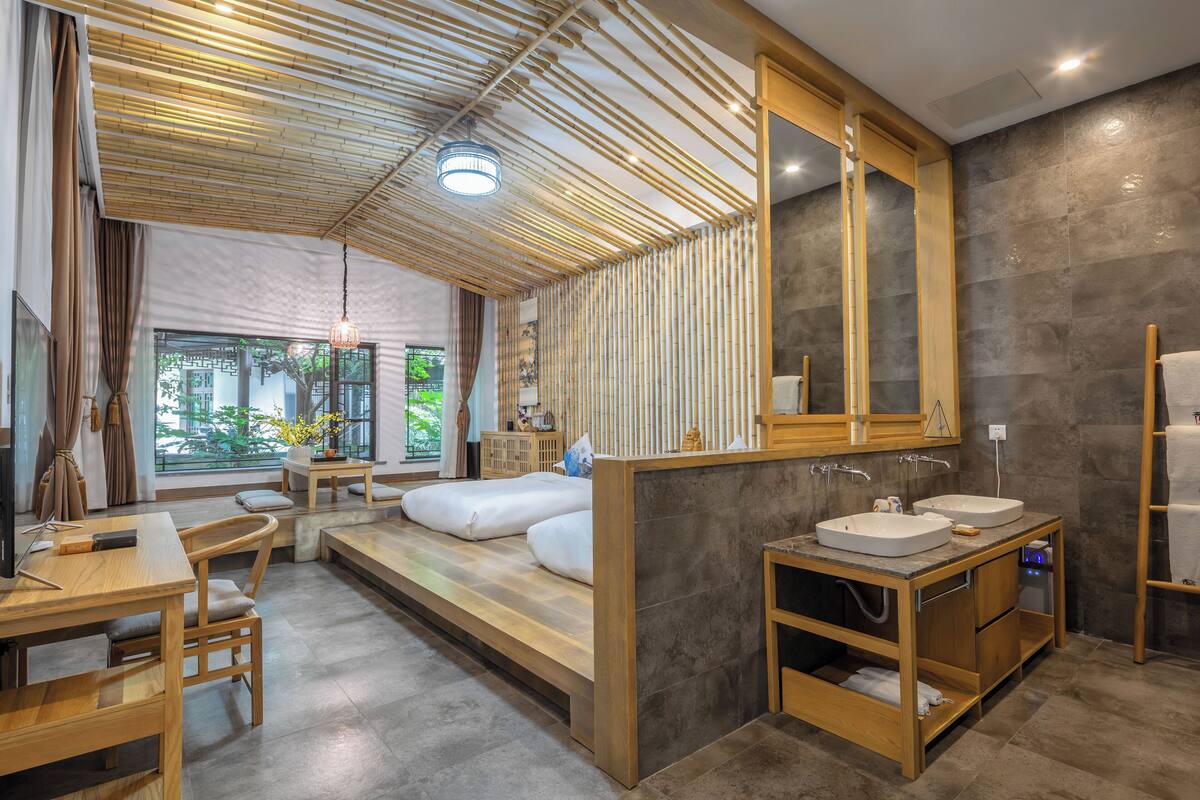 ห้องเอ็กซ์คลูซีฟทวิน, วิวสวน | ห้องเก็บเสียง, Wi-Fi ฟรี
