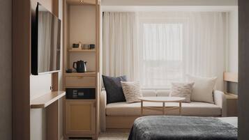 In-room safe, iron/ironing board, free WiFi, bed sheets