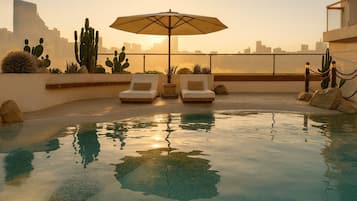 Alberca en la azotea