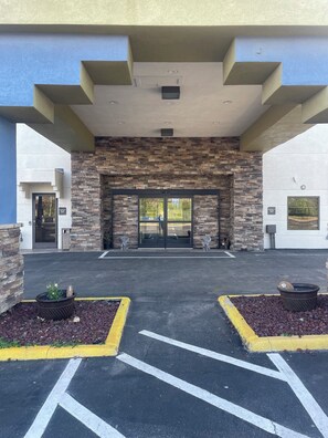 Façade de l’hébergement