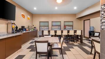 Frokostbuffé er inkludert hver dag