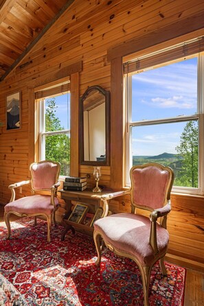 Interior - Charming Cabin with Incredible Mountain Views (Bostic)