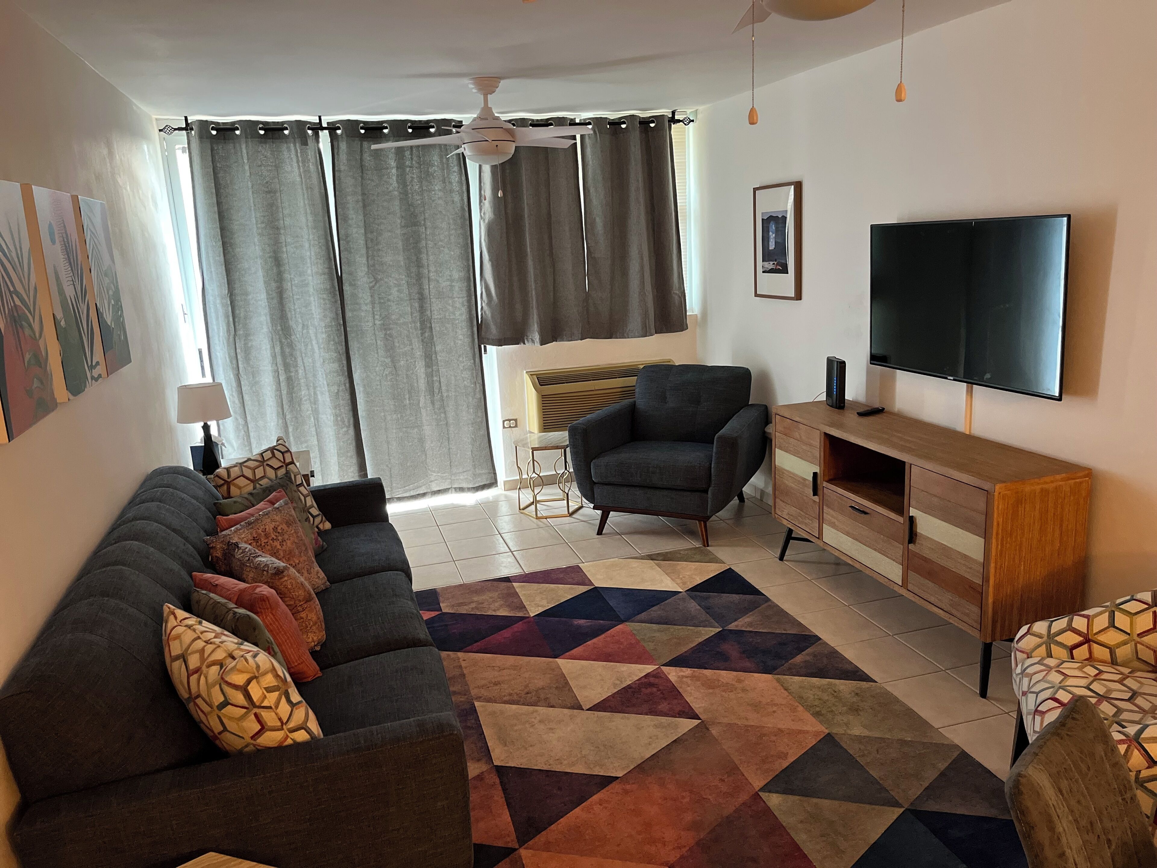 Lägenhet Comfort - 2 sovrum - vid poolen | Vardagsrum